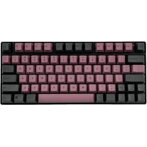 Topre RC1 Dye Sub PBT Keycap Set (Text Modifiers Dark Mauve)