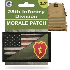 RedheadedTshirts 82nd Airborne Wings Morale Patch - Airborne Rigger Flag Design for Your Plate Carrier Vest, Helmet, Backpack, Hat and Gear - 2x3 Hook and Loop Cool Patches for Men - USA Made