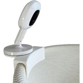 Mount Nanit for Snoo Bassinet - محول كاميرا Clip -On Clame لـ Flex Stand & 1/4 "شاشات الأطفال - ملائمة آمنة ، تسهيل التثبيت ، الولايات المتحدة الأمريكية مصنوعة