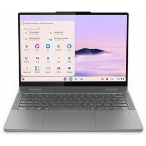 Lenovo 14IRU10 83LL000LUS 14" Touchscreen Convertible 2 in 1 Chromebook - WUXGA - Intel Core 5 120U - 8 GB - 256 GB SSD - English Keyboard - Luna Gray - Intel Chip - 1920 x 1200 - ChromeOS - Intel - I