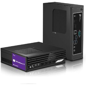 MSI PRO DP21 13M MFF Desktop Computer | 13th Gen Intel 4-Core Processor | 16GB RAM | 512GB SSD | 2-Monitor Support 4K | HDMI | RJ-45 | Wi-Fi | Wired Keyboard & Mouse | Windows 11 Pro | Black