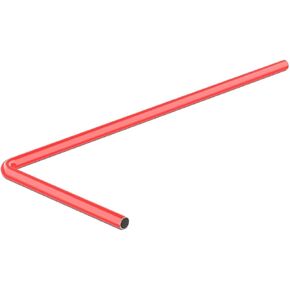 PrimoChill SX Pre-Bent 12mm ID x 14mm OD Rigid Copper Tube for Watercooling Computers, 500mm x 200 - Satin Black