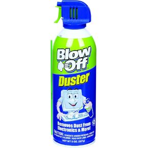 Blow Off 8152-998-226 Air Duster, 8 Oz (Pack of 12)