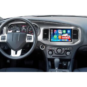 CAMECHO 2G+64G Android 13 Car Stereo for Dodge Charger 2011-2014 9 Inch Touch Screen with Wireless CarPlay Android Auto Mirror Link 26UI Bluetooth FM GPS Navigation WiFi SWC Backup Camera