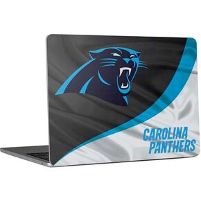 Skinit Decal Laptop Skin Compatible with MacBook Air 13in M4 (2025) - Officially Licensed NFL Carolina Panthers Blue Performance Series Design