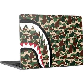 Skinit Decal Laptop Skin Compatible with MacBook Air 13in M4 (2025) - Blue Street Camo Design