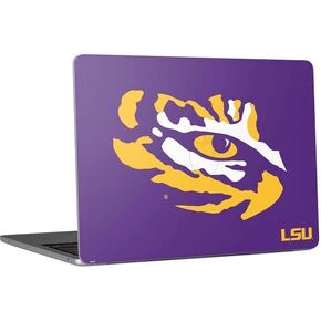 Skinit Decal Laptop Skin Compatible with MacBook Air 13in M4 (2025) - Officially Licensed LSU Tigers Baton Rouge Yellow Design