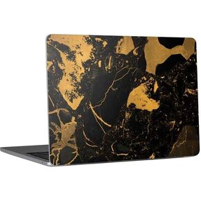 Skinit Skinit Lastop Captop Skin متوافق مع Macbook Air 13in M4 (2025) - تصميم أسود بلوري