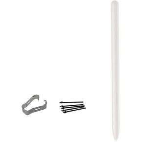 Galaxy Tab S10 FE S Pen for Samsung Galaxy Tab S10 FE Stylus Pen Replacement + Free 5 Tips for Samsung Galaxy Tab S10 FE Plus Stylus Pen (White)