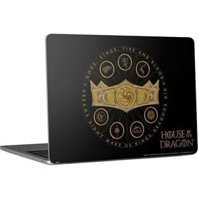 Skinit Decal Laptop Skin Compatible with MacBook Air 13in M4 (2025) - Officially Licensed HBO House of The Dragon Red Tararyen Sigil Design