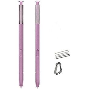 2PCS Note 9 Pen Replacement Stylus Touch S Pen for Galaxy Note 9 N960 (Without Bluetooth) with Tips/Nibs (2*Yellow/Blue)