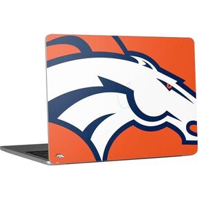 Skinit Decal Laptop Skin Compatible with MacBook Air 13in M4 (2025) - Officially Licensed NFL Denver Broncos Camo Design