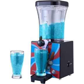 Happybuy Slushy Machine للمنزل ، صانع Margarita Home 34 أوقية ، وصانع مشروبات Frozen Smoothie مع فائدة من الدرجة ، وحفلات DIY في المنزل والأطفال ، والأسود