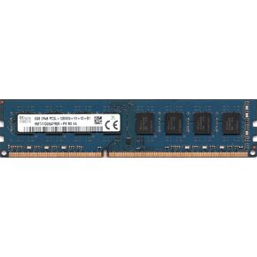 HMT41GU6AFR8A-PB Hynix 8GB PC3-12800 DDR3-1600MHz Non-ECC Unbuffered CL11 240-Pin DIMM 1.35V Low Voltage Dual Rank Memory Module