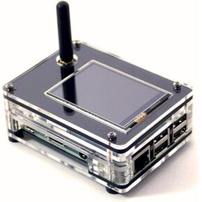حالة لـ Zumspot & PI4 ، PI3B+ | يتضمن 2.4 ″ شاشة Nextion المحسنة (ZRPI-1NSX)
