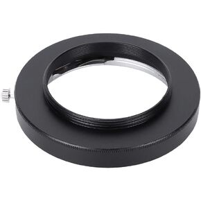 Aluminium Alloy Lens Adapter Ring for AI Lens to M42 Mount Camera Body Precision Metal Camera Lens Adapter Black 33g