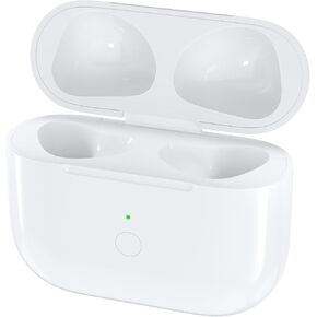 Wireless Replacement Charge Case for AirPod 3rd Generation Charging Case, Air Pod Charging Cases Only with Bluetooth Pairing Sync Button, Replacement Air Pods 3rd Generation case