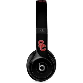 Skinit Decal Audio Skin Compatible with Beats Solo 2 Wired - Officially Licensed USC Fight On Trojans Design