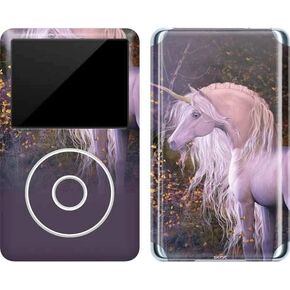 Skinit Decal MP3 Player Skin Compatible with iPod Classic (6th Gen) 80GB - Originally Designed Autumn Glow Unicorn Design