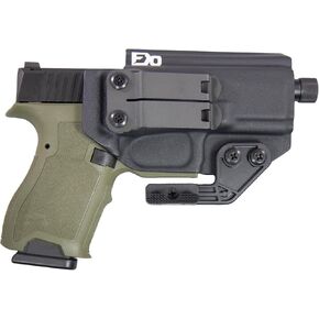 FDO Industries IWB Kydex Holster Compatible with PSA Dagger Compact -Discreet Carry Concepts 1.5" Metal Monoblock Gear Clip - Optic Cut - The Paladin Series - Made in USA