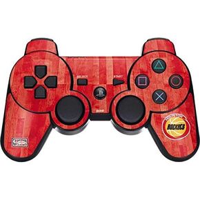 Skinit Decal Gaming Skin for PS3 Dual Shock Wireless Controller - Officially Licensed NBA Houston Rockets Hardwood Classics Design