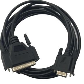 RS232 Programming Cable 25-Pin DB25M to DB9F for Machine(5m)