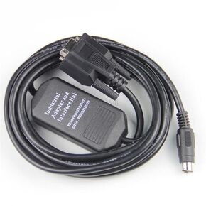 Digital GP/Proface GPW-CB02 GPW CB02 HMI Touchpanel RS232 Programming Cable, with Adapter, not USB Version
