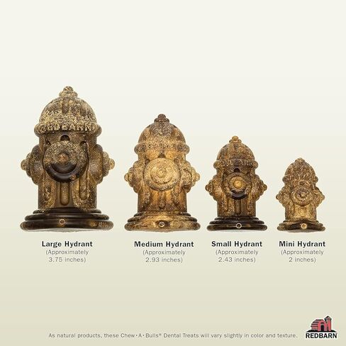 Redbarn Chew-A-Bulls (Size: Large, Shape: Hydrant, 6-Count (Pack of 1)) in Kuwait