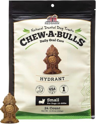 Redbarn Chew-A-Bulls (Size: Large, Shape: Hydrant, 6-Count (Pack of 1)) in Saudi Arabia