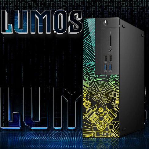 LUMOS 8 Gaming Desktop PC ، Intel Core i7 8th Gen ، 16GB RAM ، 2TB HDD ، GT 1030 2GB DDR5 CARDACT ، 27 inch 165Hz Gaming Monitor ، PCI-E Bluetooth | Wi-Fi ، RGB Kit ، Win 11 Home (متجدد) in Kuwait