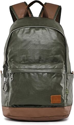 TSD Urban Canvas Backpack,Durable Hiking Lightweighted Casual Daypack Backpacks,Sturdy Travel Backpack Perfect for Work and Travel(ArmyGreen) in Saudi Arabia