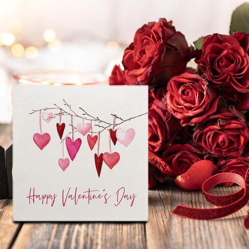 grapehiker Be My Valentine Sign, Vintage Valentines Day Decor, Valentines Day Wooden Sign, Valentines Day Desk Decor, Valentines Decorations, Vintage Cat Kitten Valentines Wood Box Sign 5x5 in Kuwait