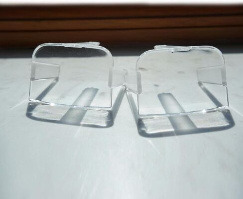 2 PCS Hunting Scope Lens Protector Cover, Resin Lens Protector, Clear Plastic Protector for Model 551 552 553 Holographic Scope in Saudi Arabia