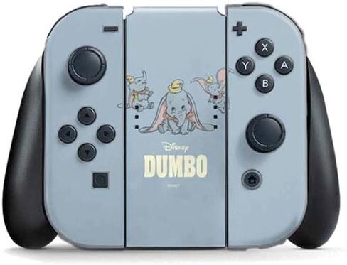 ألعاب Skinit Scenit Gaming Skin متوافقة مع Nintendo Switch (2017-2021) وحدة تحكم Joy-Con-متغير Disney Dumbo المرخص رسميًا يطرح تصميمًا in Saudi Arabia