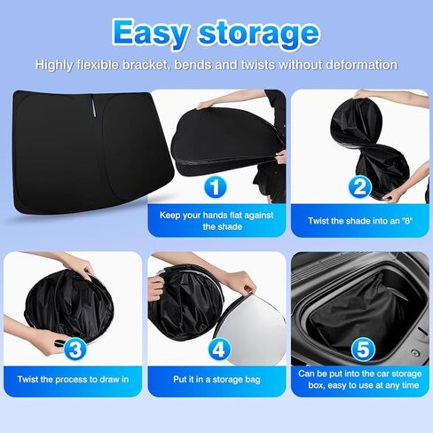 T TGBROS Privacy Sunshade مخصص مناسب لملحقات Honda CR-V 2012-2016 الزجاج الأمامي والنافذة الخلفية مجموعة كاملة من ظلال الشمس للسيارة كتل قابلة للطي والأشعة فوق البنفسجية تحافظ على برودة سيارتك 8 قطع in Saudi Arabia