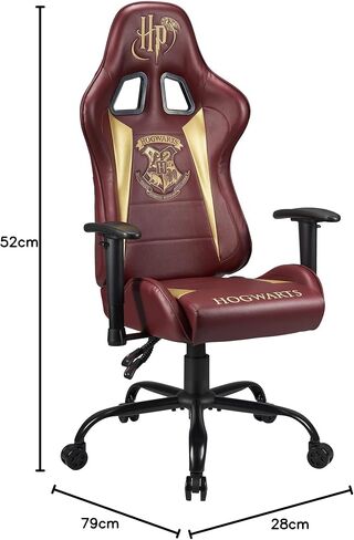 SUBSONIC Harry Potter - Official Ergonomic Gamer Chair Adjustable Back and Armrests - Adult Gaming Chair in Saudi Arabia