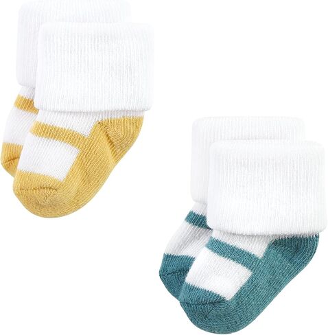 Hudson Baby Unisex Baby Cotton Rich Newborn and Terry Socks, Sheep, 0-6 Months in Saudi Arabia