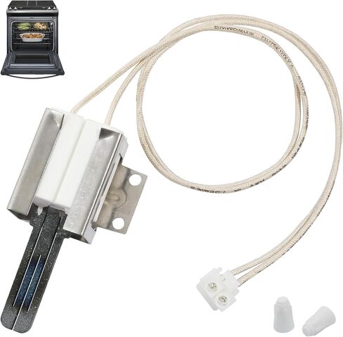 139013700 Oven Bake Igniter ، يحل محل 3016039 AP5805208 PS8770164 EAP8770164 ، متوافق مع علامة Kenmore Frigidaire Electrolux ، مقابل 79040302410 FFGS3025PSA ECT. نماذج أخرى ، ضمان سنة واحدة in Kuwait