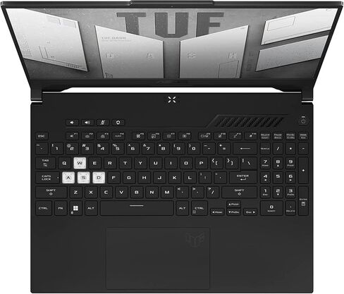 كمبيوتر محمول للألعاب ASUS TUF Gaming A15، شاشة 15.6 بوصة FHD 144 هرتز، شاشة 100% sRGB، GeForce RTX 4050، AMD Ryzen 7 7435HS، 16 جيجابايت DDR5، 512 جيجابايت PCIe SSD، Wi-Fi 6، Windows 11، FA507NUR-AS73 in Kuwait