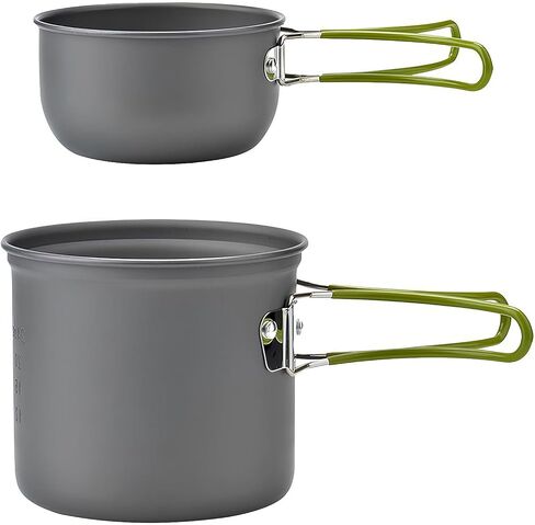 أدوات طهي للتخييم من ELK للتخييم في الهواء الطلق والمشي لمسافات طويلة وحقائب الظهر والنزهات - صغيرة الحجم وخفيفة الوزن وقابلة للحمل in Kuwait