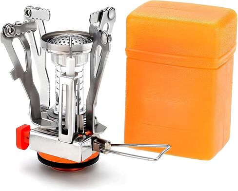 أدوات طهي للتخييم من ELK للتخييم في الهواء الطلق والمشي لمسافات طويلة وحقائب الظهر والنزهات - صغيرة الحجم وخفيفة الوزن وقابلة للحمل in Kuwait