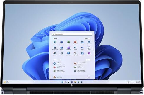 HP Specter X360 AI Powered 2-in-1 Laptop 16.0 "شاشة تعمل باللمس OLED 2.8K (Intel Ultra 7-155H ، 32GB LPDDR5X ، 1TB PCIE SSD ، Lacklit KB ، بصمة ، 2 Thunderbolt 4 ، Win 11 Home) W/USB-C Dock in Kuwait