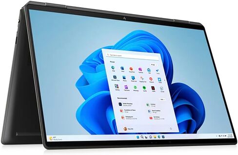HP Specter X360 AI Powered 2-in-1 Laptop 16.0 "شاشة تعمل باللمس OLED 2.8K (Intel Ultra 7-155H ، 32GB LPDDR5X ، 1TB PCIE SSD ، Lacklit KB ، بصمة ، 2 Thunderbolt 4 ، Win 11 Home) W/USB-C Dock in Kuwait
