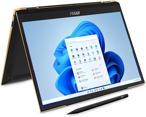 MSI Summit 2-in-1 Laptop 2025 New, 13.3" WUXGA IPS Touchscreen ~ Intel Ultra 7 155H 16-Core ~ Arc Graphics ~ 16GB LPDDR5~4TB SSD ~ Backlit KB ~ Thunderbolt 4 ~ Fingerprint Reader ~ Win11 Pro in Saudi Arabia