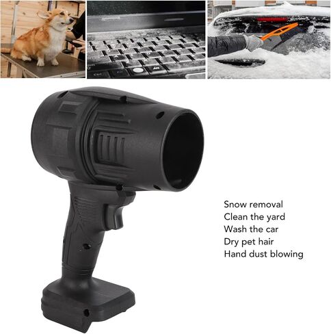 Jet Dry Blower Mini Turbo مروحة قوية للسيارة المنزل في الهواء الطلق استخدام محمولة تدور الهواء عالي السرعة Evgatsauto in Kuwait
