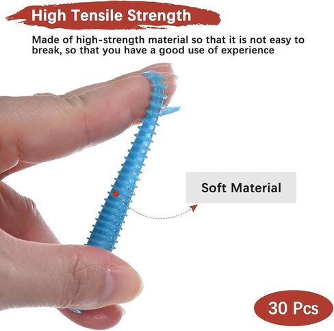 سحر الصيد الناعم - طعم سباحة ذيل مجداف للباس ، سمك السلمون المرقط في المياه المالحة والمياه العذبة - مزورة مع خطاف - بلاستيك ABS متين in Kuwait