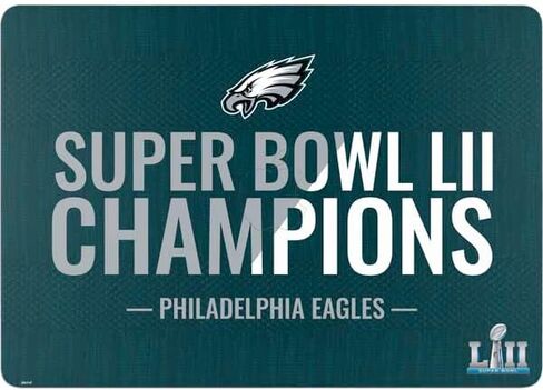 Skinit Decal Laptop Skin Compatible with MacBook Air 13in M4 (2025) - Officially Licensed NFL Philadelphia Eagles Distressed Design in Saudi Arabia