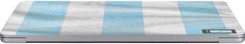 Skinit Decal Laptop Skin Compatible with MacBook Air 13in M4 (2025) - Argentina Soccer Flag Design in Saudi Arabia