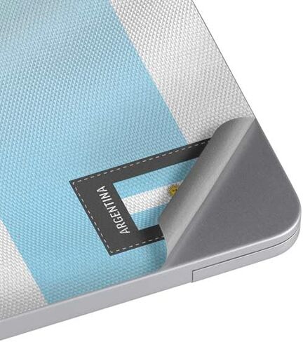 Skinit Decal Laptop Skin Compatible with MacBook Air 13in M4 (2025) - Argentina Soccer Flag Design in Saudi Arabia