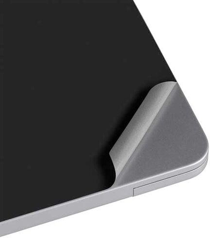 Skinit Skinit Lastop Skin Concerviped مع MacBook Air 13in M4 (2025) - NBA Atlanta Hawks مرخص رسميًا - التصميم الأسود in Kuwait